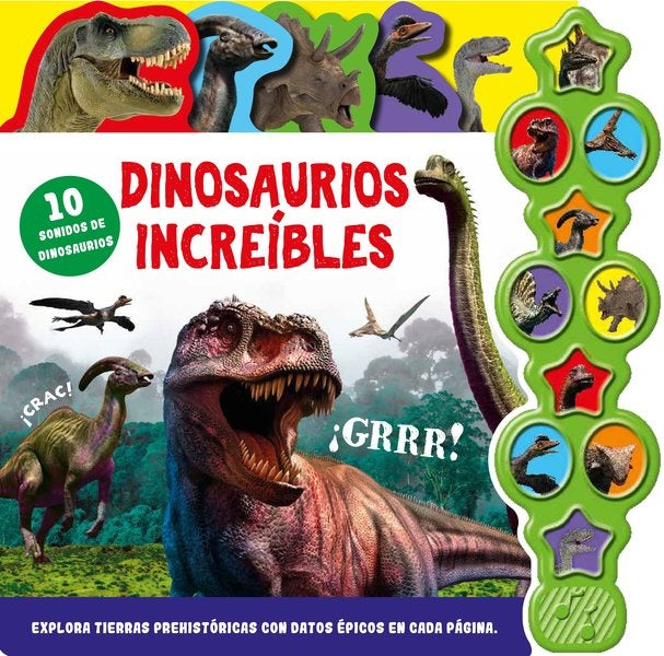 10 SONIDOS DE ANIMALES - DINOSAURIOS INCREÍBLES..