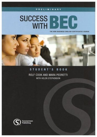 SUCCESS WITH BEC PRELIMINARY STUDENT BOOK BRE