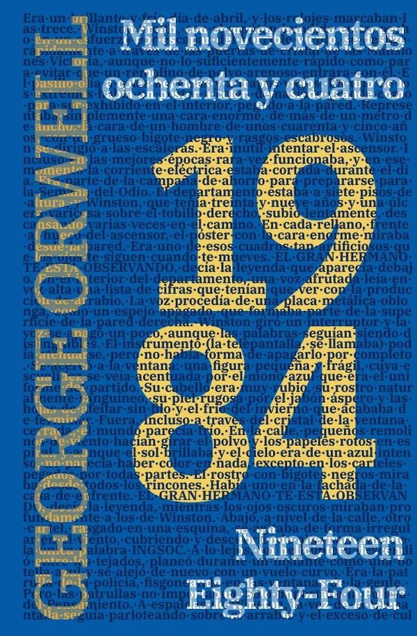 1984: Mil novecientos ochenta y cuatro - Nineteen Eighty-Four | George Orwell
