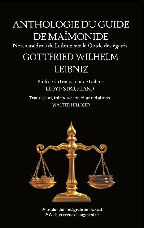 Anthologie du Guide de Maïmonide par Leibniz | Leibniz, Hilliger y otros
