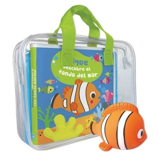 LIBRO BAÑO: QUIQUE DESCUBRE EL FONDO DEL MAR.. | VV. AA.