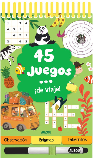 45 JUEGOS  DE VIAJE!!..