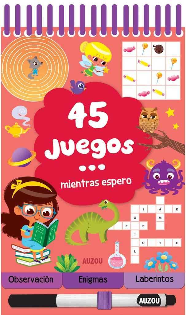 45 JUEGOS MIENTRAS ESPERO .. | VV. AA