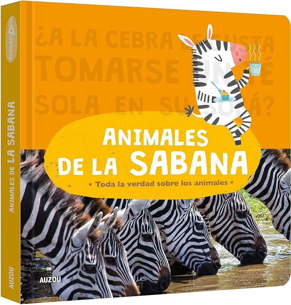 ANIMASCOPIO: ANIMALES DE LA SABANA.. | VV. AA.