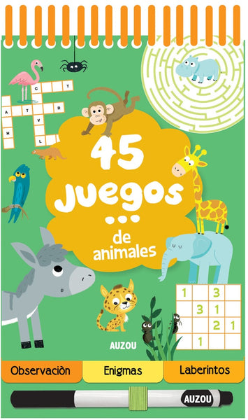 45 JUEGOS DE ANIMALES ..