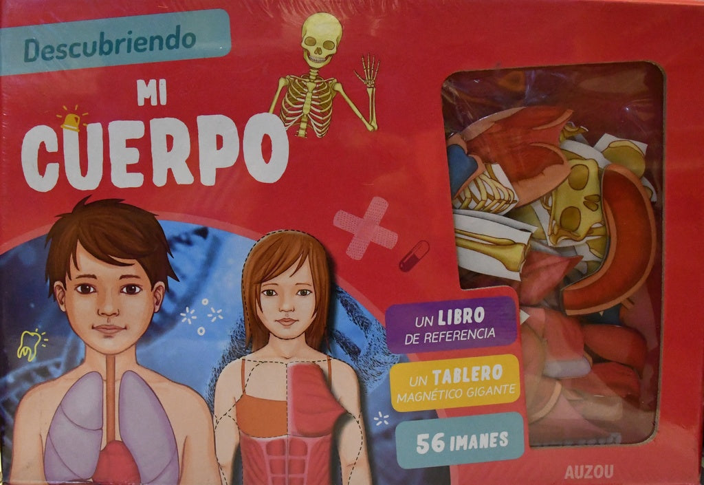 DESCUBRIENDO : COMO FUNCIONA MI CUERPO(LIBRO + TABLERO + IMANES) .. | AA. VV.