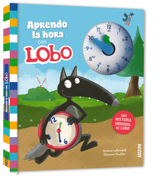 APRENDO LA HORA CON LOBO.. | ORIANNE  LALLEMAND