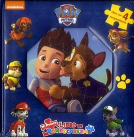 MI PRIMER LIBRO ROMPECABEZAS PAW PATROL*..