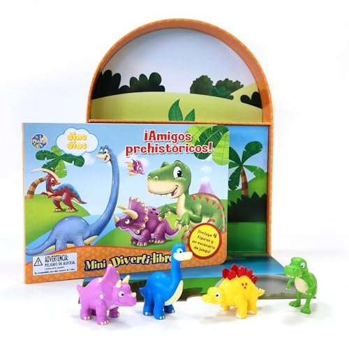 Mini Diverti-libros ¡Amigos prehistoricos!*