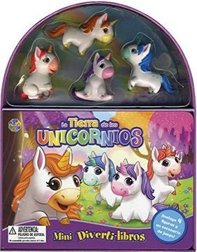 Mini Diverti-libros La tierra  de los unicornios.
