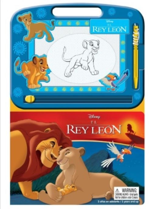 Pizarra magica- Rey león