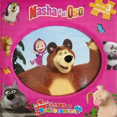 MI PRIMER LIBRO ROMPECABEZAS MASHA Y EL OSO*