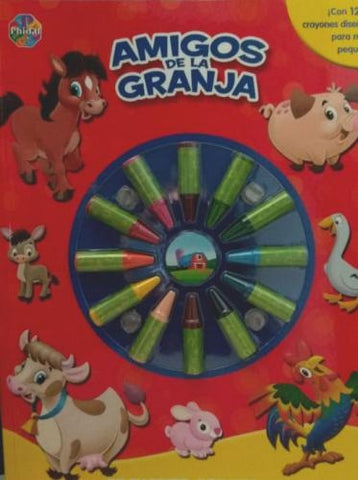 CRAYONES CREATIVOS - AMIGOS DE LA GRANJA