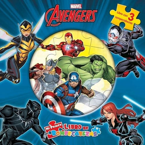 MI PRIMER LIBRO DE ROMPECABEZA AVENGERS | MARVEL
