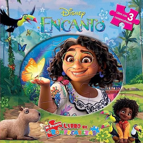 MI PRIMER LIBRO DE ROMPECABEZAS ENCANTO