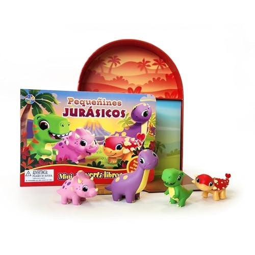 MINI DIVERTI-LIBROS - PEQUEÑINES JURÁSICOS*