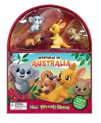 MINI DIVERTI-LIBROS - AVENTURAS EN AUSTRALIA*
