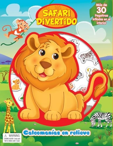 SAFARI DIVERTIDO - CALCOMANÍAS EN RELIEVE*