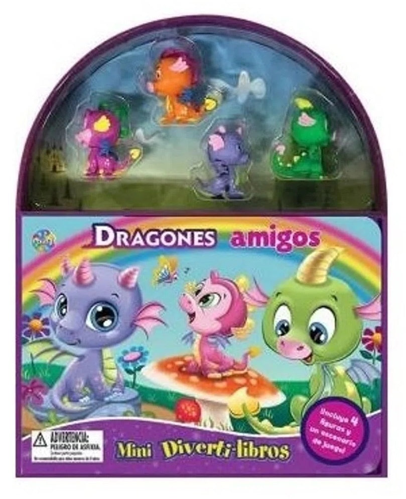 MINI DIVERTI-LIBROS - DRAGONES AMIGOS *