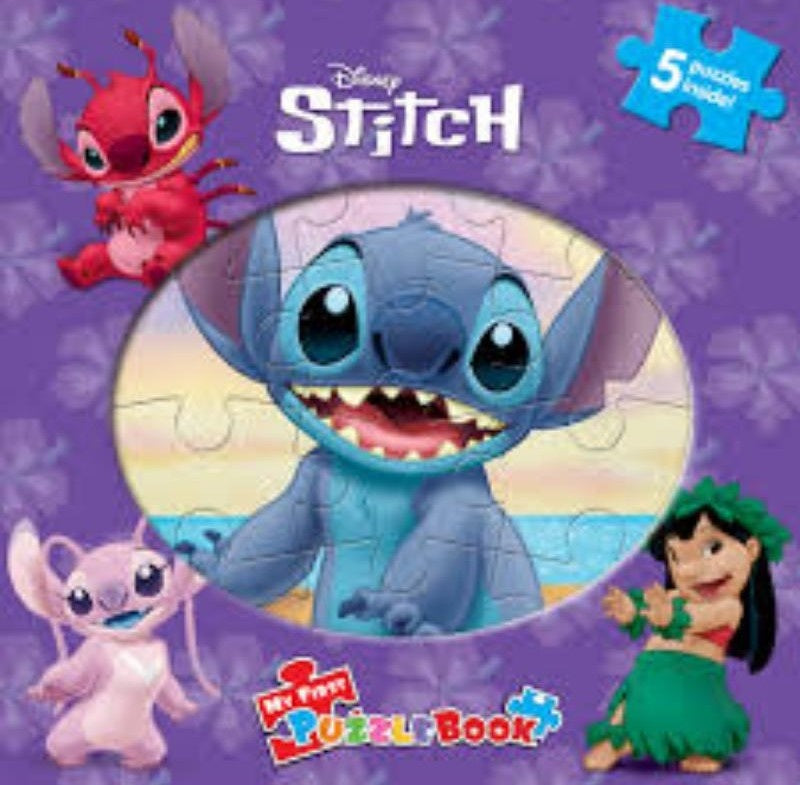 MI PRIMER LIBRO ROMPECABEZAS STITCH..