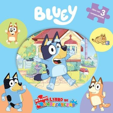 MI PRIMER LIBRO DE ROMPECABEZAS - BLUEY..