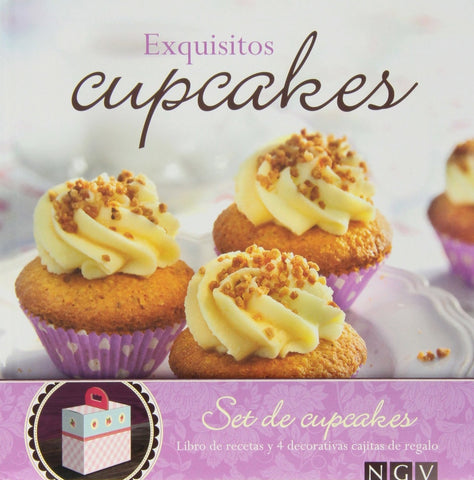 EXQUISITOS CUPCAKES (LIBRO + 4 CAJAS).. | Anónimo AAVV