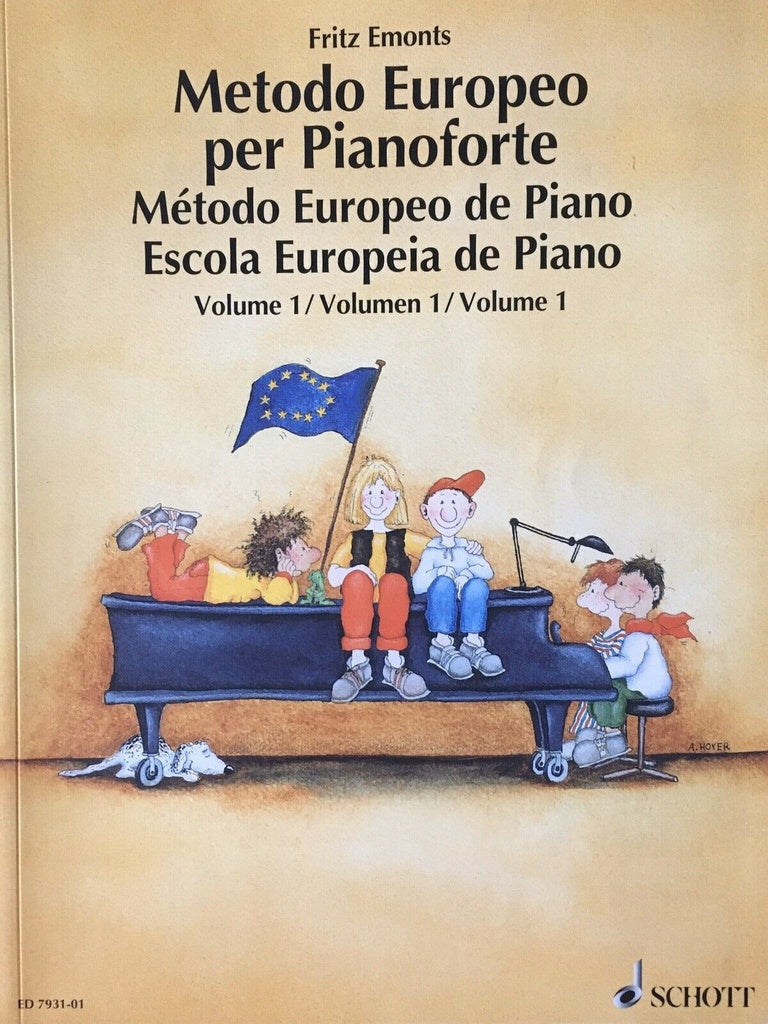 METODO EUROPEO DE PIANO I O, VARIAS.. | FIZ  EMONTS