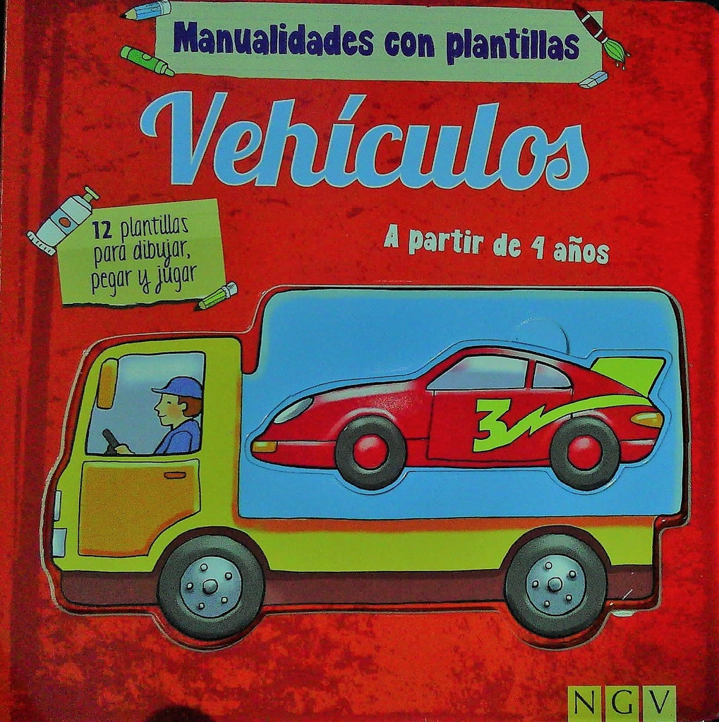 VEHICULOS (MANUALIDADES CON PLANTILLAS)