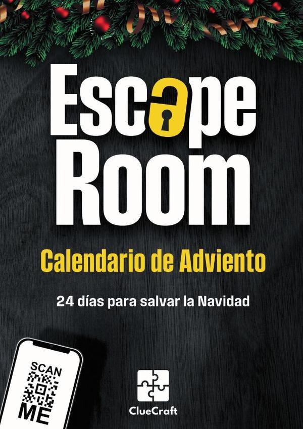 Calendario de Adviento Escape Room | Clue Craft