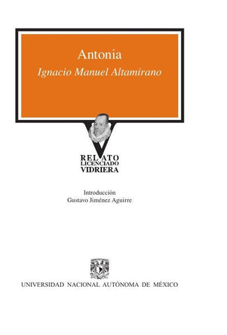 Antonia | Ignacio Manuel Altamirano
