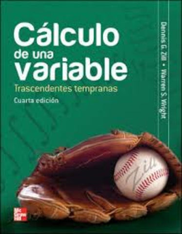 CÁLCULO DE UNA VARIABLE.. | Dennis G.Zill Jacqueline M.Dewar