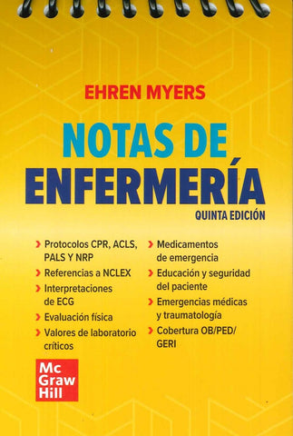 NOTAS DE ENFERMERIA | Myers