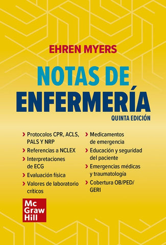 NOTAS DE ENFERMERIA | MYERS