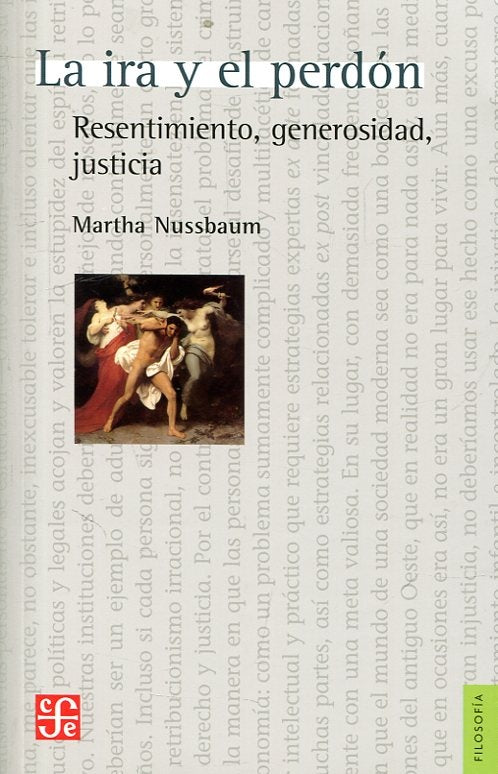LA IRA Y EL PERDON | Martha Nussbaum