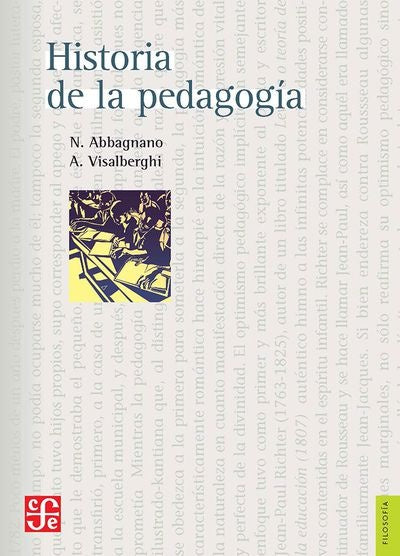 HISTORIA DE LA PEDAGOGIA | Nicolas Abbagnano