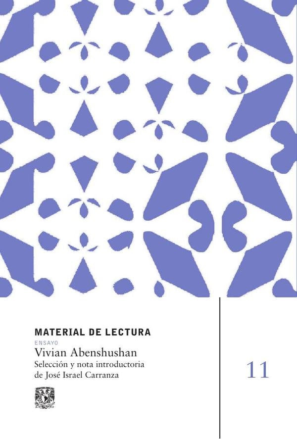 Vivian Abenshushan. Material de Lectura | Vivian Abenshushan