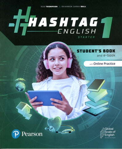 Hashtag English 1 Starter Student's Book and e-book with Online Practice