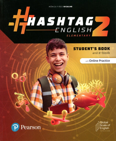 Hashtag English 2 Elementary Student's Book and e-book with Online Practice