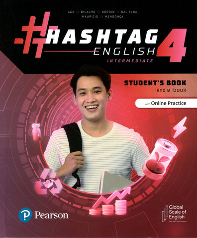 Hashtag English 4 Intermediate Student's Book and e-book with Online Practice