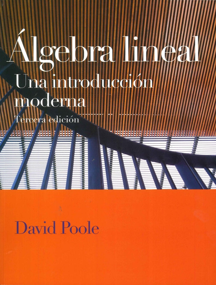 ALGEBRA LINEAL | S. Poole