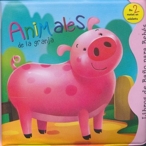 LIBRO DE BAÑO ANIMALES GRANJA*