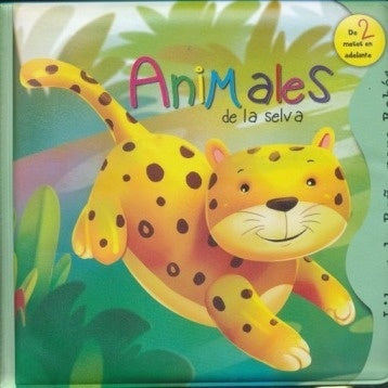 LIBRO DE BAÑO ANIMALES SELVA*