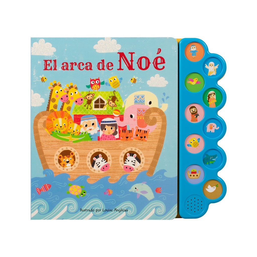 10 BOTONES CON SONIDO EL ARCA DE NOE..