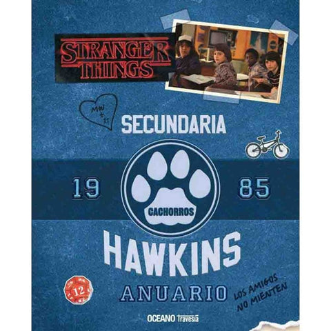ANUARIO HAWKINS 1985 SECUNDARIA STRANGER THINGS | MATTHEW J. GILBERT