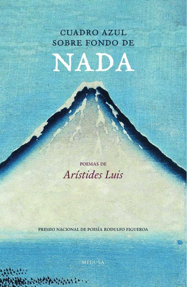 Cuadro azul sobre fondo de nada | Arístides Luis