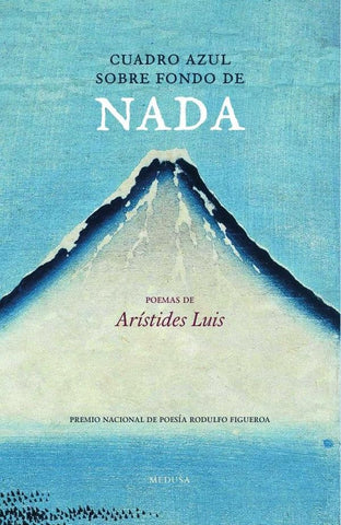 Cuadro azul sobre fondo de nada | Arístides Luis