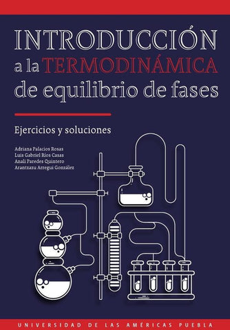 Introducción a la termodinámica de equilibrio de fases  | Arregui González, Ríos Casas y otros