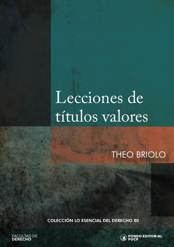 Lecciones de títulos valores  | THEO BRIOLO