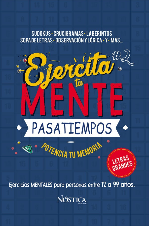 Ejercita tu mente #2  | Nóstica Editorial