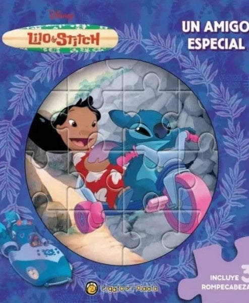 Un amigo especial. Lilo y Stitch, cuentos para armar y jugar.